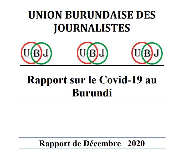 Rapport du mois de décembre 2020 sur le Covid-19 au Burundi